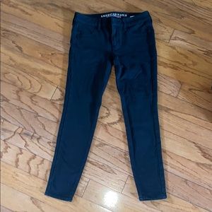 American Eagle black jegging